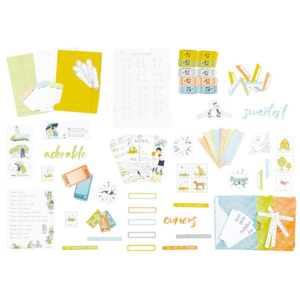 49 & MARKET TODDLER EPHEMERA BITS