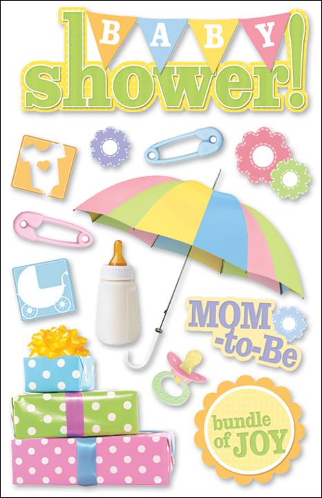 PAPER HOUSE 3D BABY SHOWER