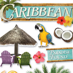 Paper House 3D Caribbean