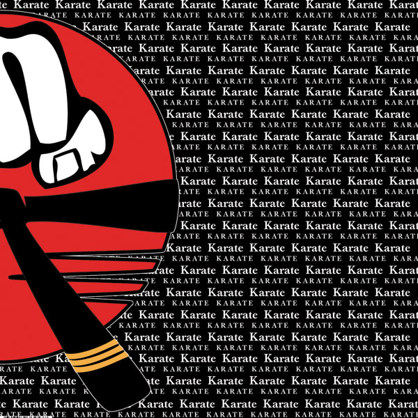 SCRAPBOOK CUSTOMS GO BIG 12X12 KARATE RIGHT