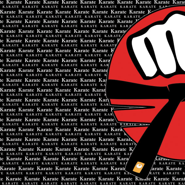 SCRAPBOOK CUSTOMS GO BIG 12X12 KARATE LEFT