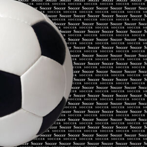 SCRAPBOOK CUSTOMS GO BIG 12X12 SOCCER RIGHT