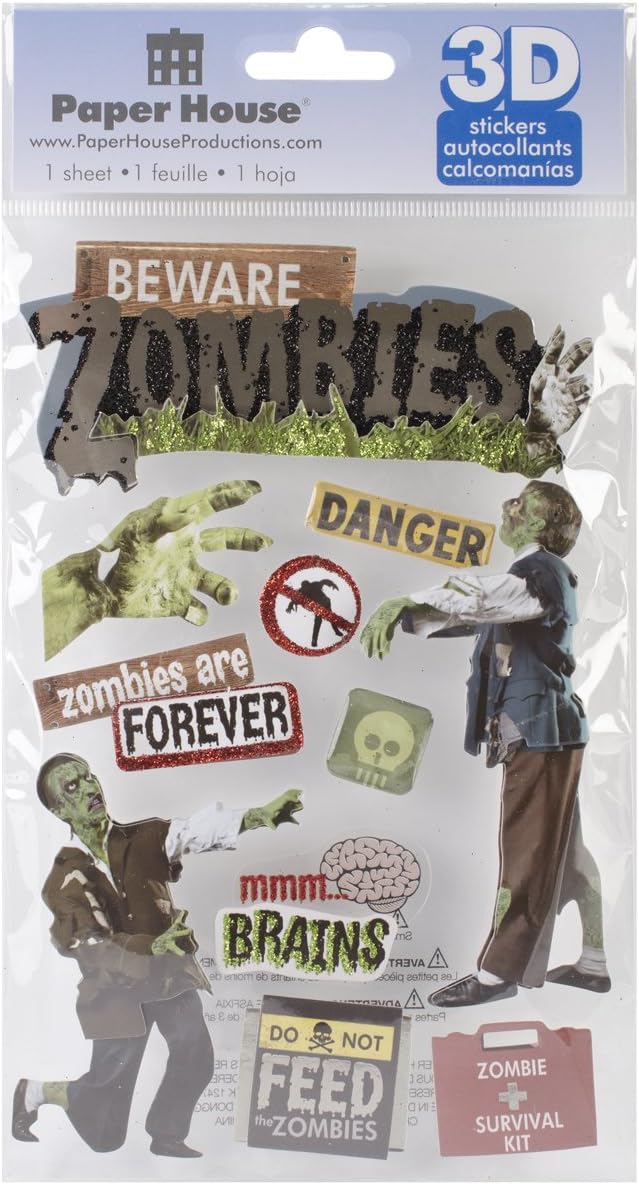 PAPER HOUSE 3D ZOMBIES