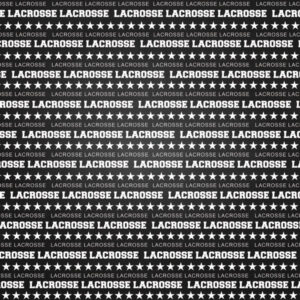 SCRAPBOOK CUSTOMS 12X12 CHALK SPORT LACROSSE