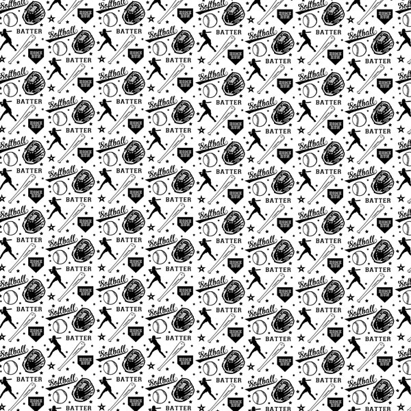 SCRAPBOOK CUSTOMS 12X12 LIFE SOFTBALL 2A