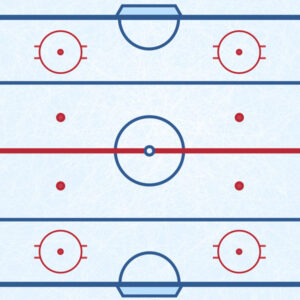 SCRAPBOOK CUSTOMS 12X12 LIFE HOCKEY 5A