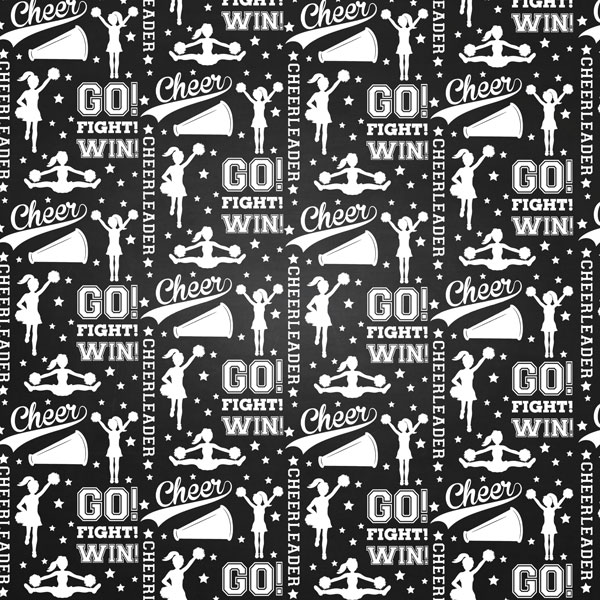 SCRAPBOOK CUSTOMS 12X12 LIFE CHEER 2A