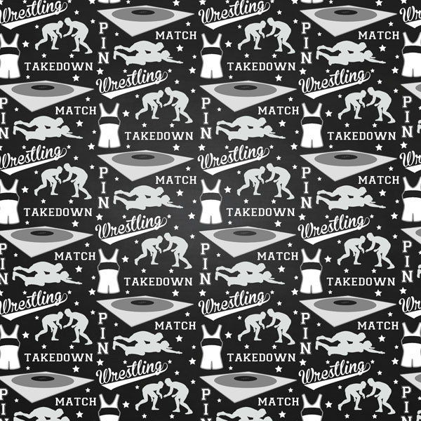 SCRAPBOOK CUSTOMS 12X12 LIFE WRESTLING 2