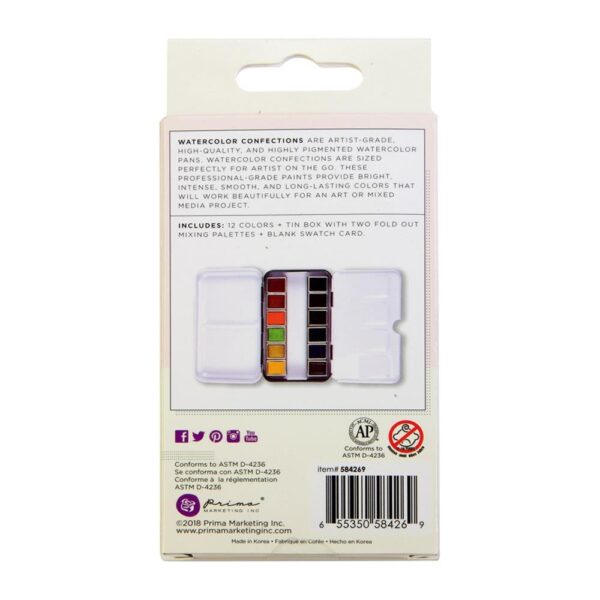PRIMA WATERCOLOR CONFECTIONS TROPICALS