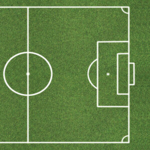 SCRAPBOOK CUSTOMS 12X12 SOCCER FIELD RIGHT