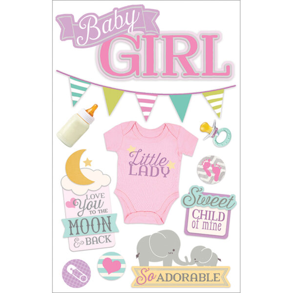 PAPER HOUSE 3D BABY GIRL