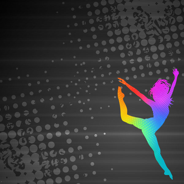 SCRAPBOOK CUSTOMS 12X12 NEON DANCE 2