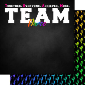 SCRAPBOOK CUSTOMS 12X12 NEON DANCE 5