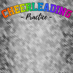 SCRAPBOOK CUSTOMS 12X12 NEON CHEER 3
