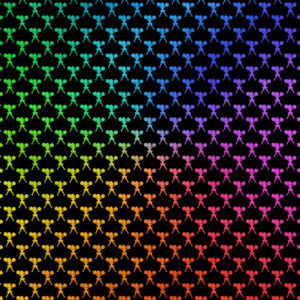 SCRAPBOOK CUSTOMS 12X12 NEON CHEER 3