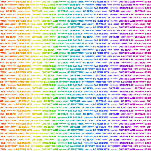 SCRAPBOOK CUSTOMS 12X12 NEON CHEER 2