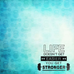 SCRAPBOOK CUSTOMS WEIGHT LIFTING WATERCOLOR