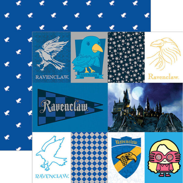 PAPER HOUSE 12X12 CHIBI HARRY RAVENCLAW