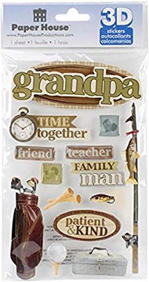 PAPER HOUSE 3D GRANDPA