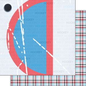 SCRAPBOOK CUSTOMS 12X12 HOCKEY ADDICT 2