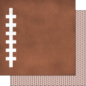SCRAPBOOK CUSTOMS 12X12 FOOTBALL ADDICT 2