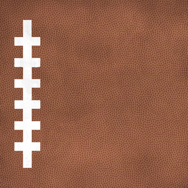 SCRAPBOOK CUSTOMS 12X12 FOOTBALL ADDICT 2