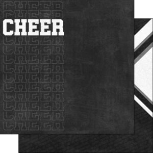 SCRAPBOOK CUSTOMS 12X12 CHEERLEAD ADDICT 2