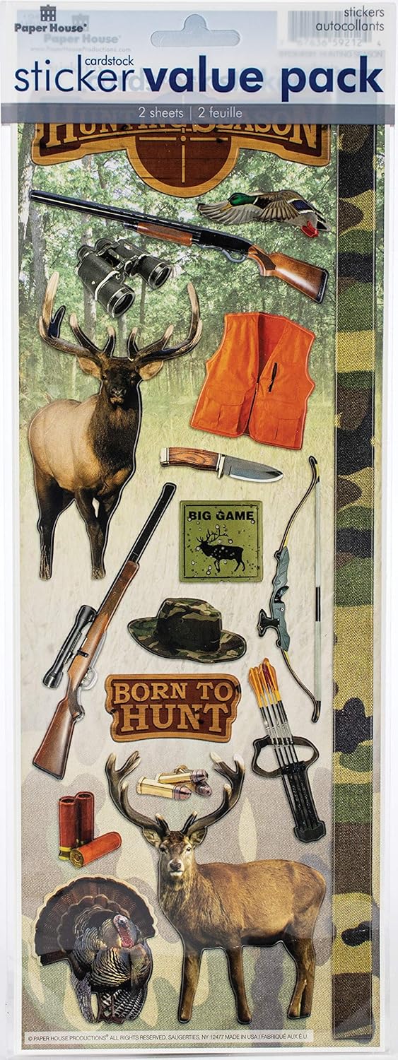 PAPER HOUSE STICKER HUNTING VALUE PACK