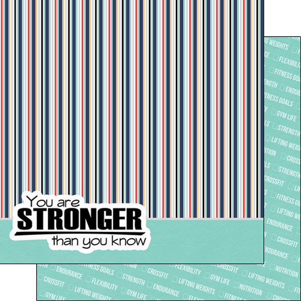 SCRAPBOOK CUSTOMS CROSSFIT ADDICT #2