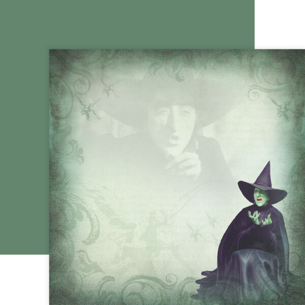 PAPER HOUSE 12X12 WIZARD OF OZ WICKED WITCH