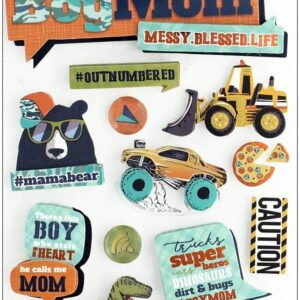 PAPER HOUSE 3D BOY MOM