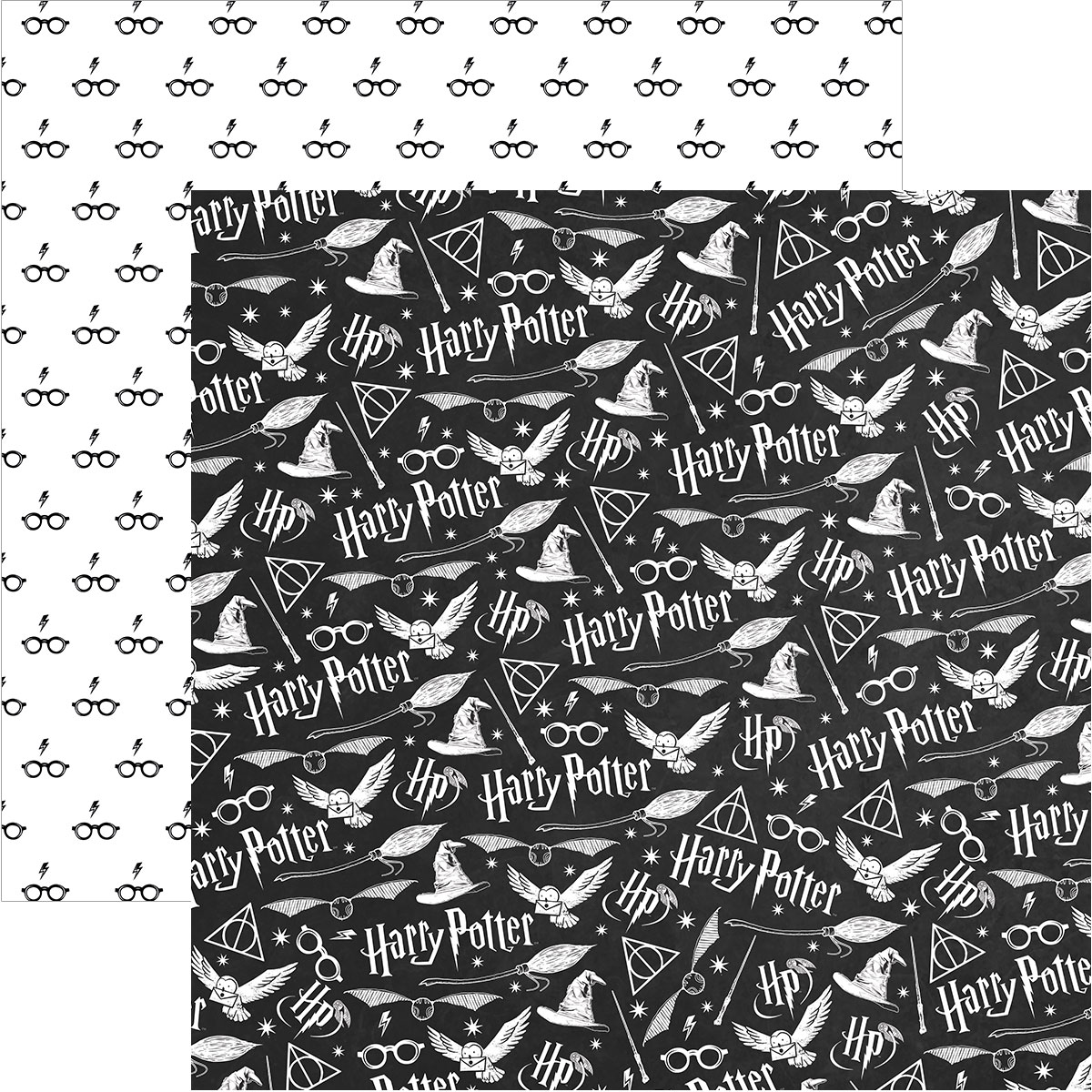 Paper House 12X12 Harry Potter Pattern