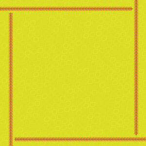 SCRAPBOOK CUST 12X12 SOFTBALL NEON 5