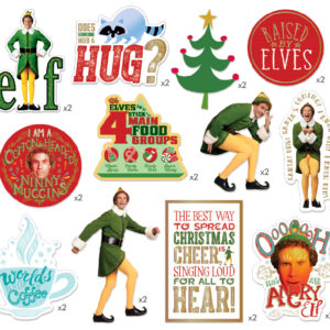 Paper House Elf Die Cuts Stickers