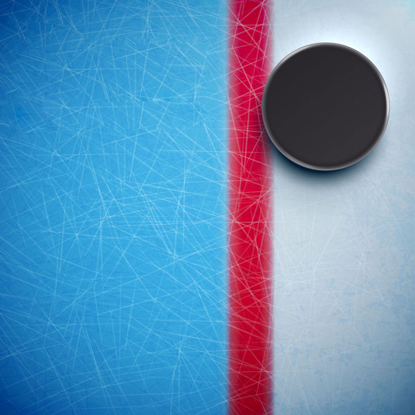 SCRAPBOOK CUSTOMS 12X12 HOCKEY NEON 3