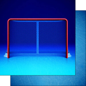 SCRAPBOOK CUSTOMS 12X12 HOCKEY NEON 2