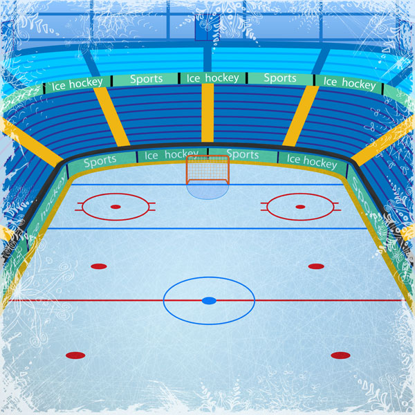 SCRAPBOOK CUSTOMS 12X12 HOCKEY WINTER ADVENTURE