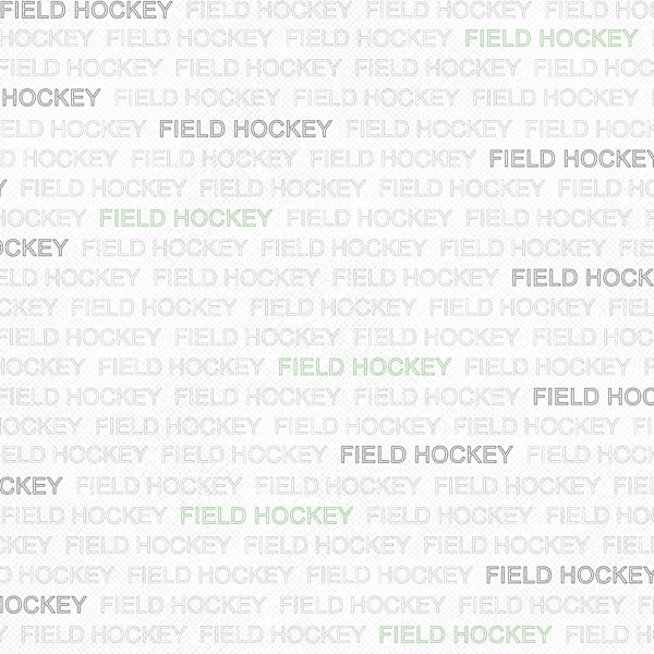 SCRAPBOOK CUSTOMS 12X12 FIELD HOCKEY ADDICT