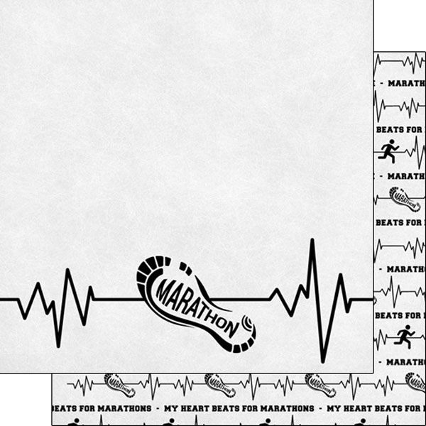 SCRAP CUST 12X12 MARATHON NEON 6