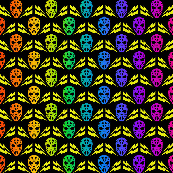 SCRAPBOOK CUSTOMS 12X12 HOCKEY NEON 4