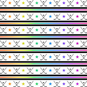 SCRAPBOOK CUSTOMS 12X12 HOCKEY NEON 4