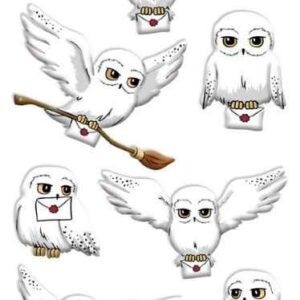 PAPER HOUSE HARRY POTTER PUFFY STICKER