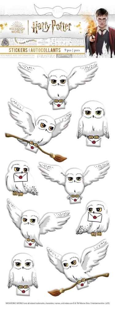 PAPER HOUSE HARRY POTTER PUFFY STICKER