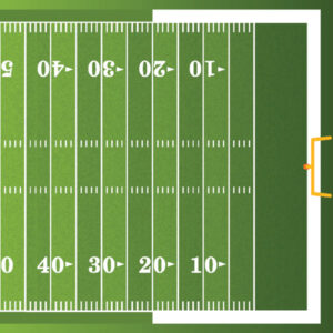 SCRAPBOOK CUSTOMS 12X12 FOOTBALL QUICK PAGES RIGHT