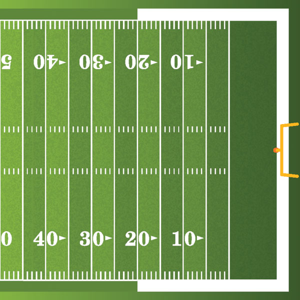 SCRAPBOOK CUSTOMS 12X12 FOOTBALL QUICK PAGES RIGHT