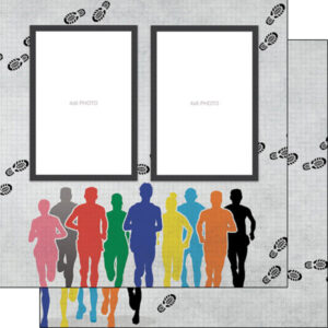 SCRAPBOOK CUSTOMS 12X12 RUNNING QUICK PAGES RIGHT