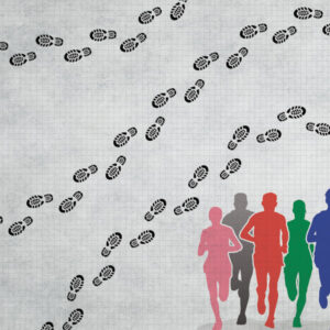 SCRAPBOOK CUSTOMS 12X12 RUNNING QUICK PAGES LEFT