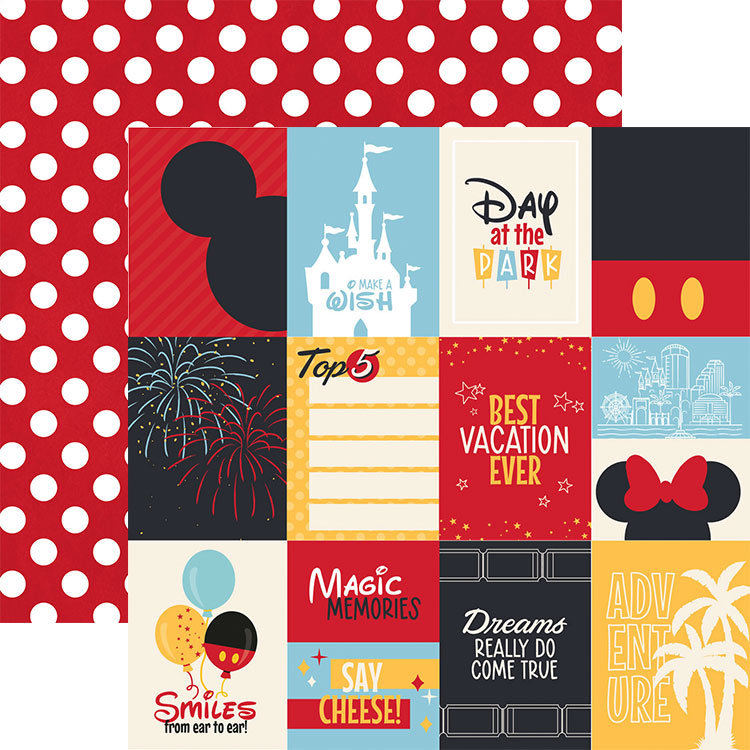 Paper House 12X12 Magic Park Tags
