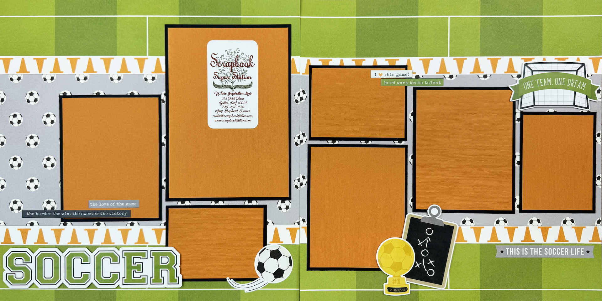 Simple Stories Soccer