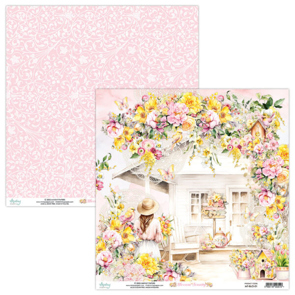 Mintay 12 X 12 Blossom Serenity 01 Mintay 12 X 12 Blossom Serenity 01